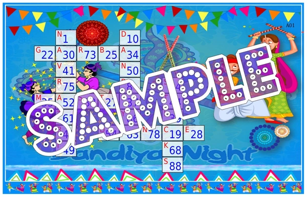 perty Navratri theme Tambola Housie (list2974_1) - 24
