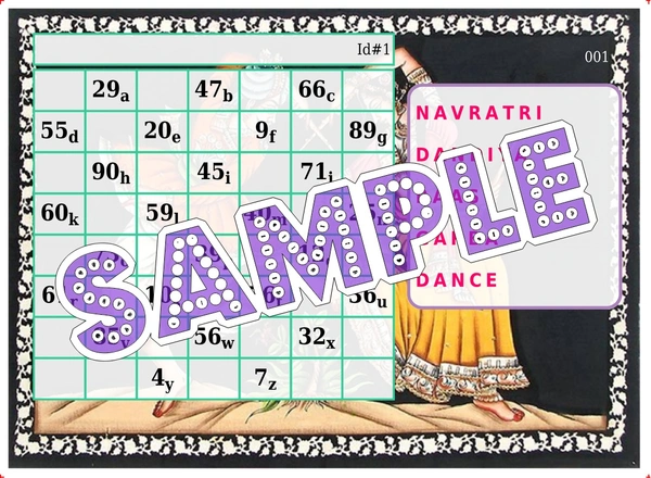 perty Navratri theme Tambola Housie (list2986_1) - 48