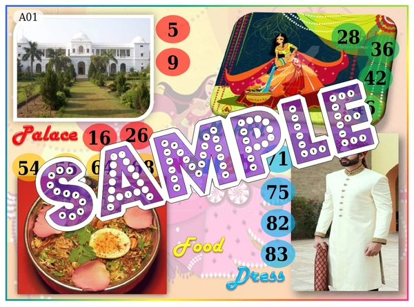 perty Nawab theme Tambola Housie (list2336_1) - 48
