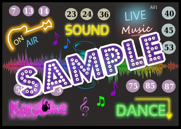 perty Neon theme Tambola Housie (list1223_1) - 16