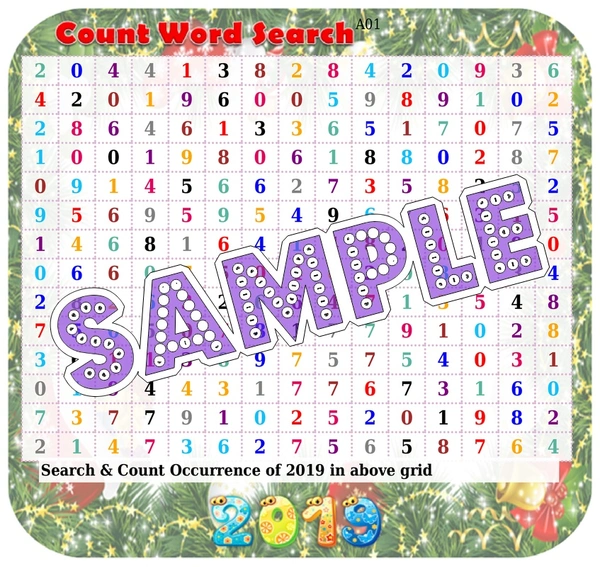 perty New Year theme Paper Games (list1585_1) - 18