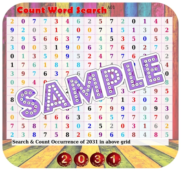 perty New Year theme Paper Games (list1588_1) - 18
