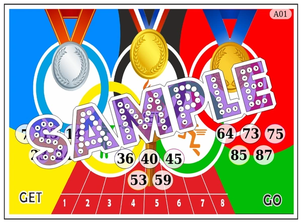 perty Olympics theme Tambola Housie (list1299_1) - 24