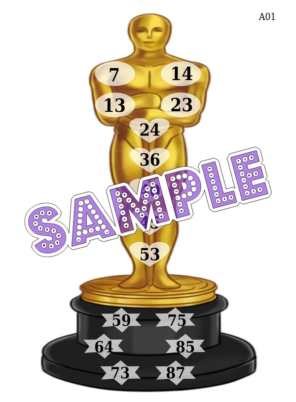 perty Oscar theme Tambola Housie (list3557_1) - 16