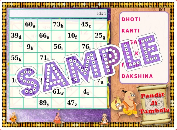 perty Pandit theme Tambola Housie (list2971_1) - 16