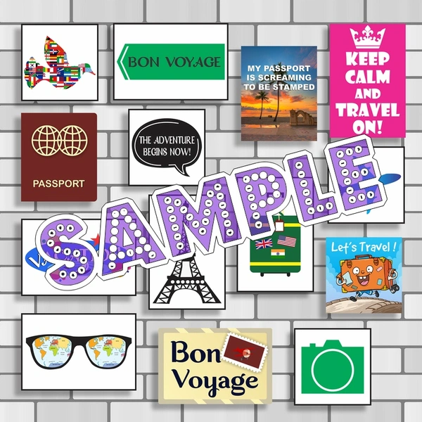 perty Paris theme Props (list3385) - 8.9 x 5.9