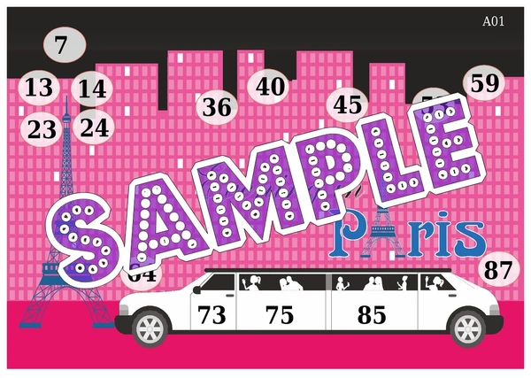 perty Paris theme Tambola Housie (list3019_1) - 48