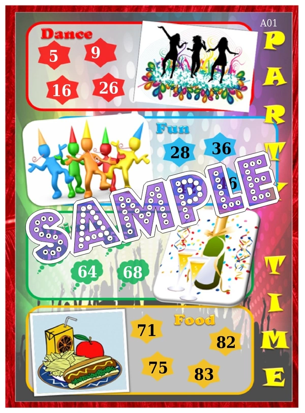 perty Party theme Tambola Housie (list666_1) - 16