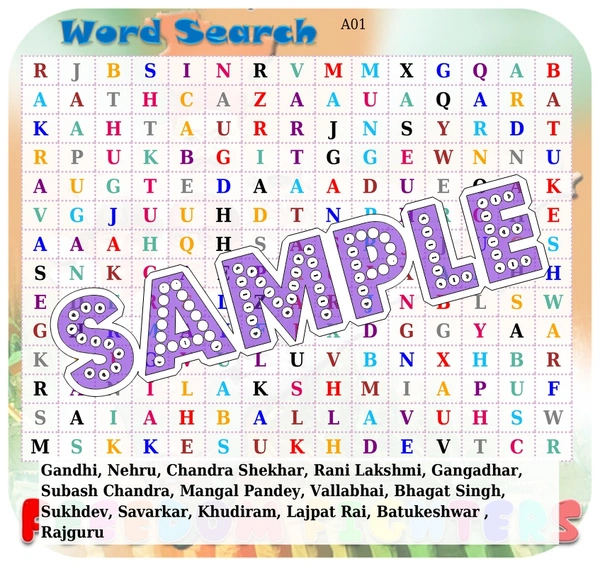 perty Patriotic theme Paper Games (list1780_1) - 18