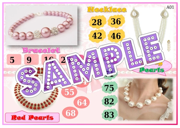 perty Pearl theme Tambola Housie (list3250_1) - 48