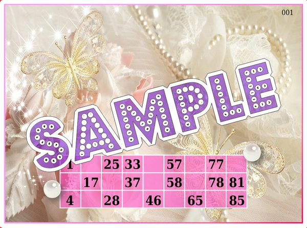 perty Pearl theme Tambola Housie (list3251_1) - 24