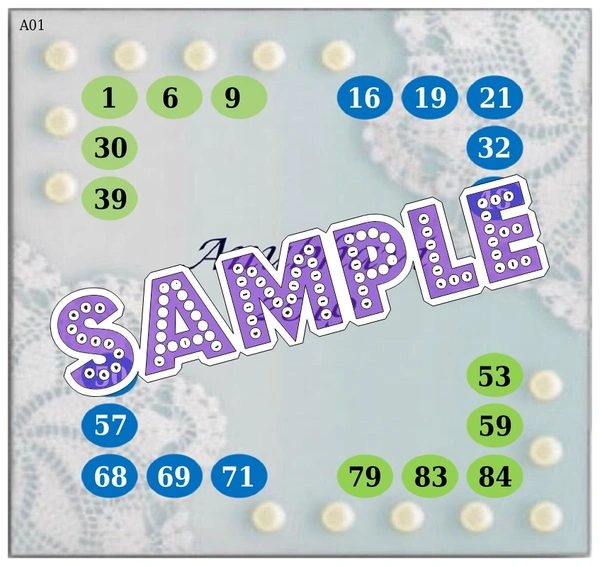perty Pearls Lace theme Tambola Housie (list3167_1) - 36