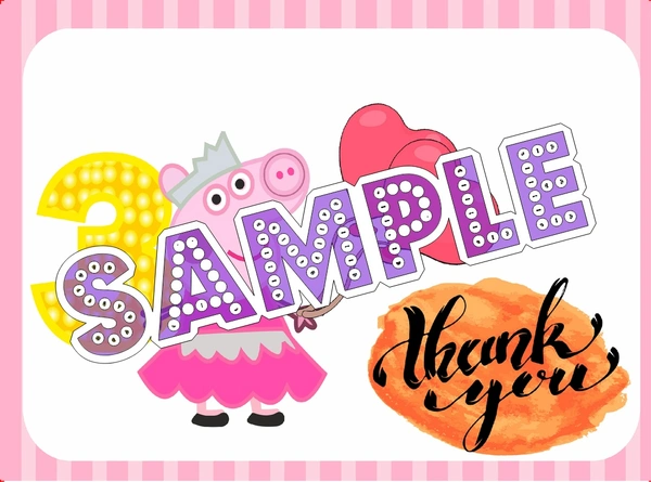 perty Peppa Pig theme Cards (list1949_1) - 16