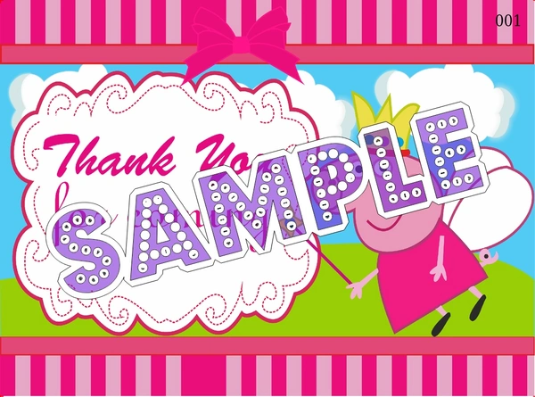 perty Peppa Pig theme Cards (list1954_1) - 48