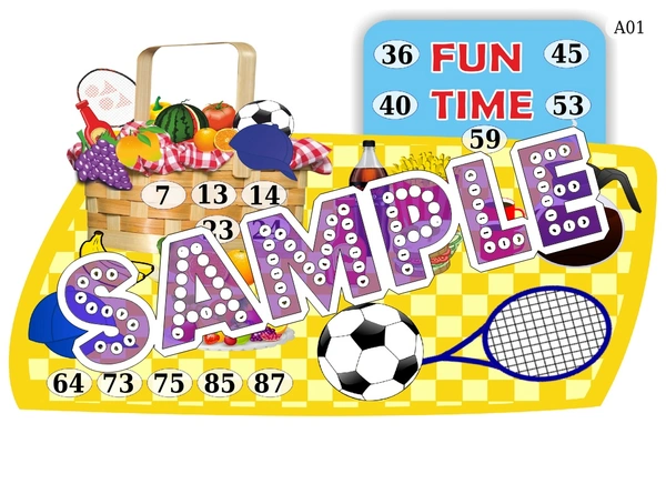 perty Picnic theme Tambola Housie (list1315_1) - 48