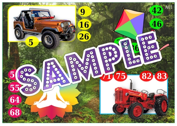 perty Picnic theme Tambola Housie (list3076_1) - 16