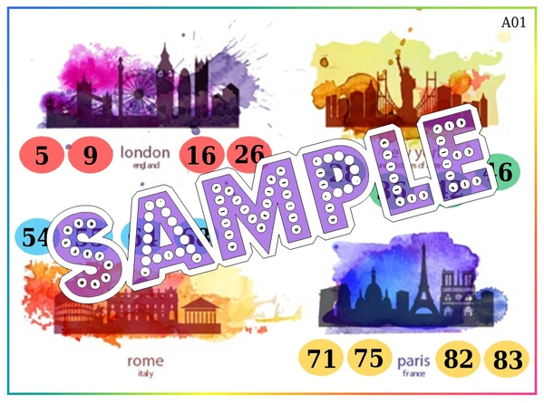 perty Place theme Tambola Housie (list2367_1) - 24