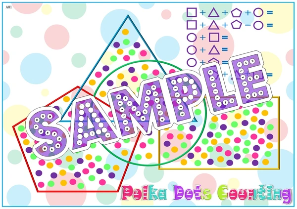 perty Polka Dots theme Paper Games (list1740_1) - 4