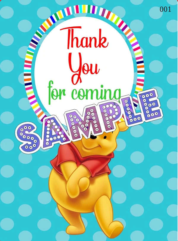 perty Pooh theme Cards (list3655_1) - 48