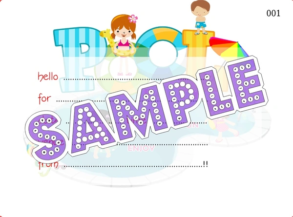 perty Pool theme Cards (list3898_1) - 16