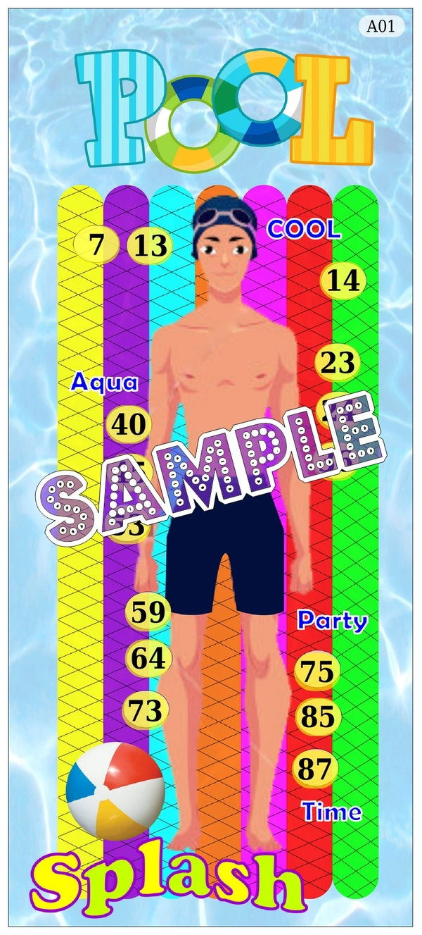 perty Pool theme Tambola Housie (list1177_1) - 12