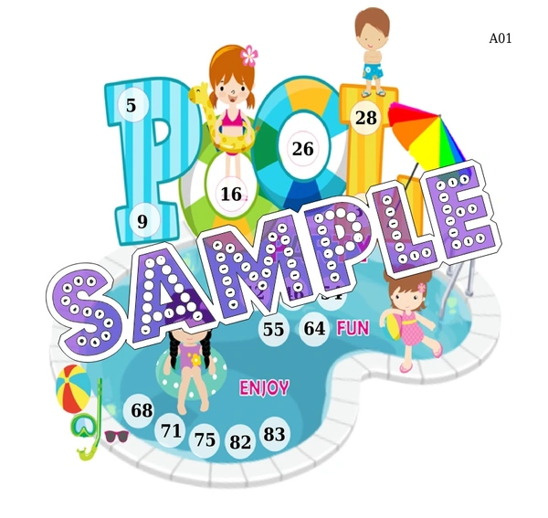 perty Pool theme Tambola Housie (list1320_1) - 12