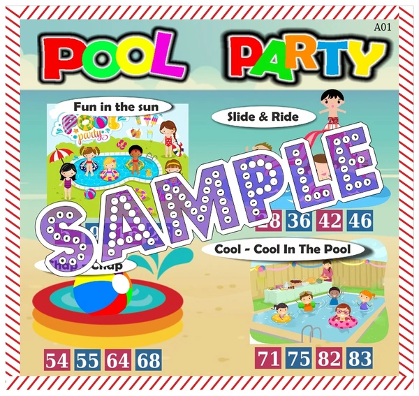 perty Pool theme Tambola Housie (list1321_1) - 18