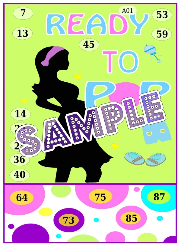 perty Pregnancy theme Tambola Housie (list1153_1) - 24