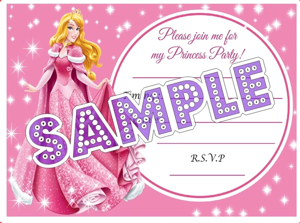 perty Princess theme Cards (list3419_1) - 24