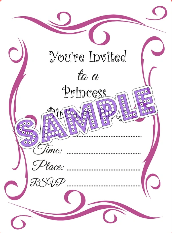 perty Princess theme Cards (list3439_1) - 48