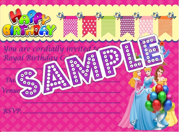 perty Princess theme Cards (list3458_1) - 16