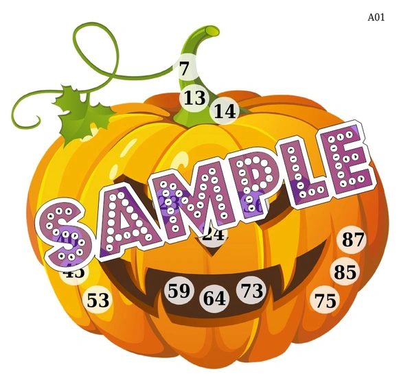 perty Pumpkin theme Tambola Housie (list2965_1) - 18