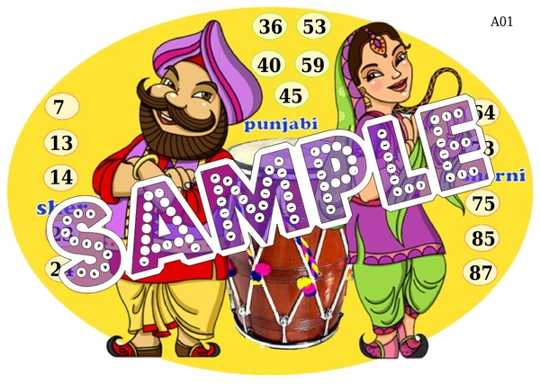 perty Punjab theme Tambola Housie (list1172_1) - 48