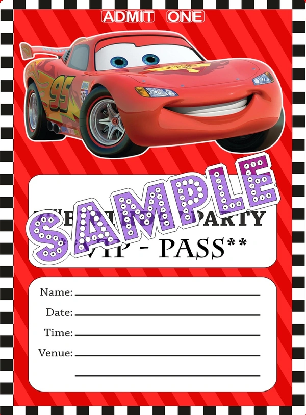 perty Race theme Cards (list3483_1) - 24