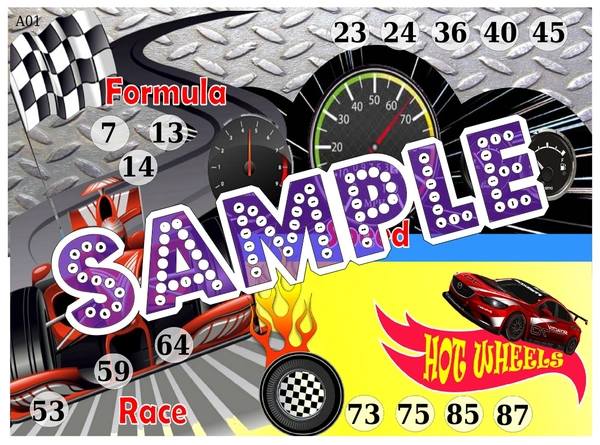 perty Race theme Tambola Housie (list1183_1) - 16