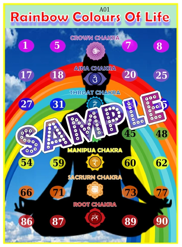 perty Rainbow theme Tambola Housie (list1260_1) - 48