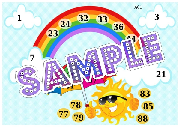 perty Rainbow theme Tambola Housie (list2677_1) - 24