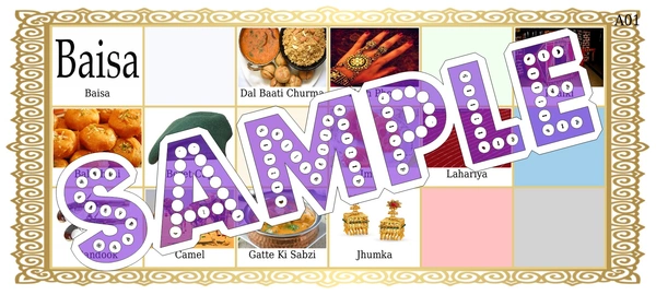 perty Rajasthan theme Tambola Housie (list1057_1) - 36