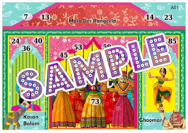 perty Rajasthan theme Tambola Housie (list1229_1) - 48