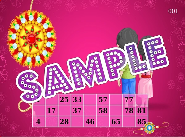 perty Rakhi theme Tambola Housie (list2914_1) - 24