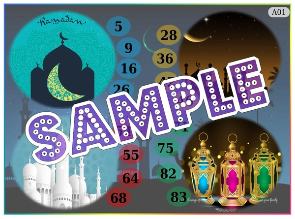 perty Ramdaan theme Tambola Housie (list2280_1) - 48