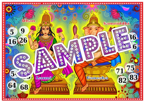 perty Religious theme Tambola Housie (list1239_1) - 24