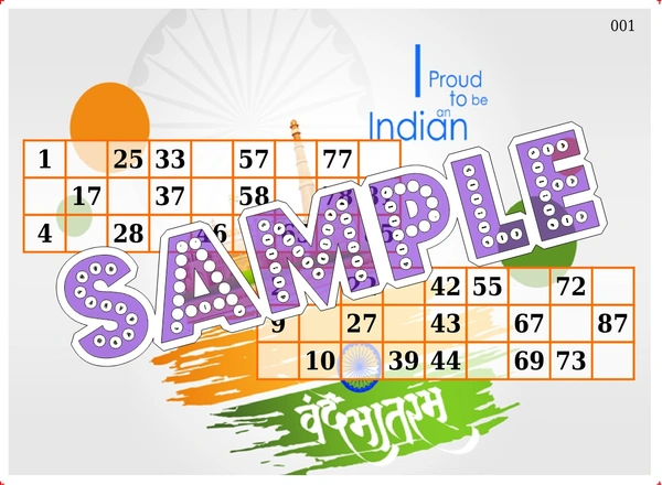 perty Republic Day theme Tambola Housie (list1047_1) - 48