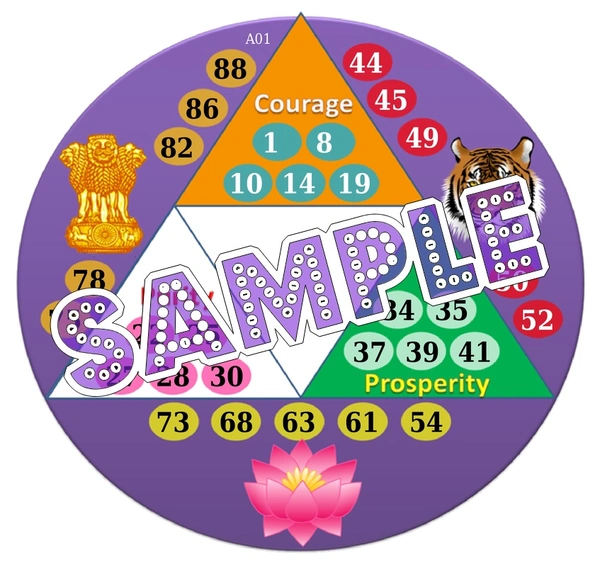 perty Republic Day theme Tambola Housie (list2487_1) - 12
