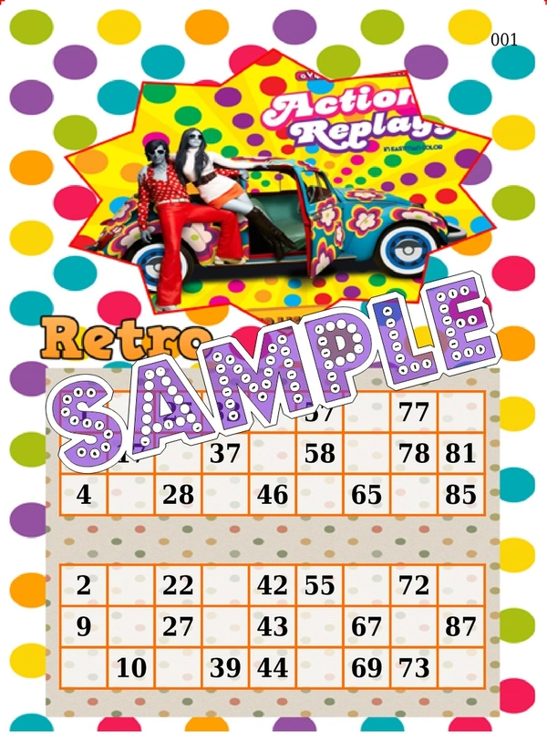 perty Retro theme Tambola Housie (list2907_1) - 16