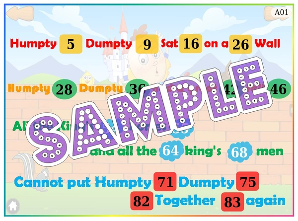 perty Rhyme Poem theme Tambola Housie (list2017_1) - 48