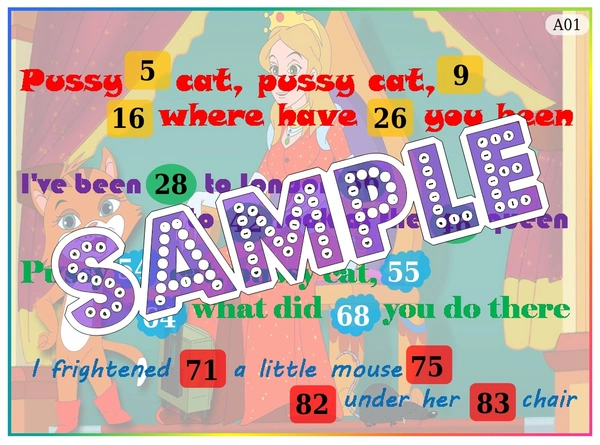 perty Rhyme Poem theme Tambola Housie (list2019_1) - 24
