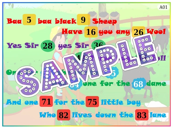 perty Rhyme Poem theme Tambola Housie (list2022_1) - 16