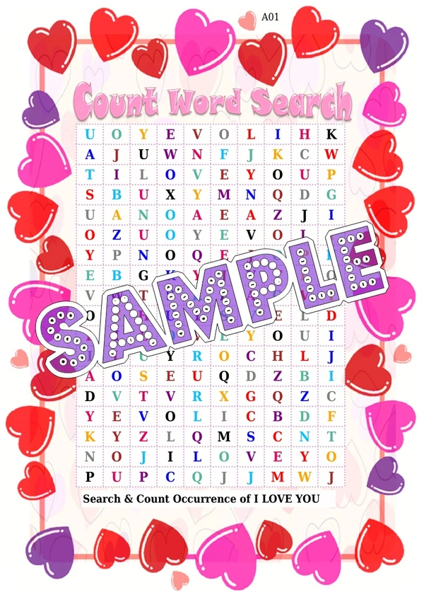 perty Romance theme Paper Games (list1592_1) - 12