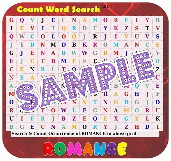 perty Romance theme Paper Games (list1711_1) - 18